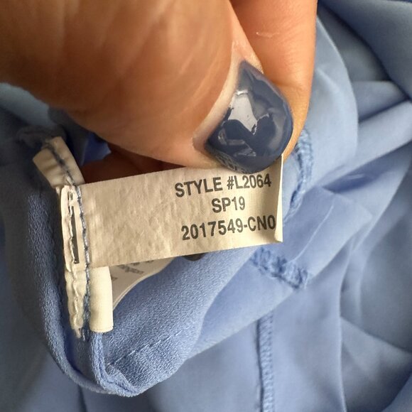 2/$30 J. Crew Blue Long-sleeve Top in Bright Peri 6 #A0446 TRB3 - Picture 8 of 10